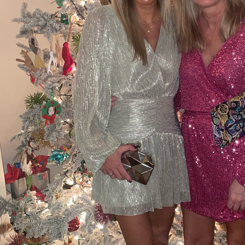 Banana Republic Metallic Dress
